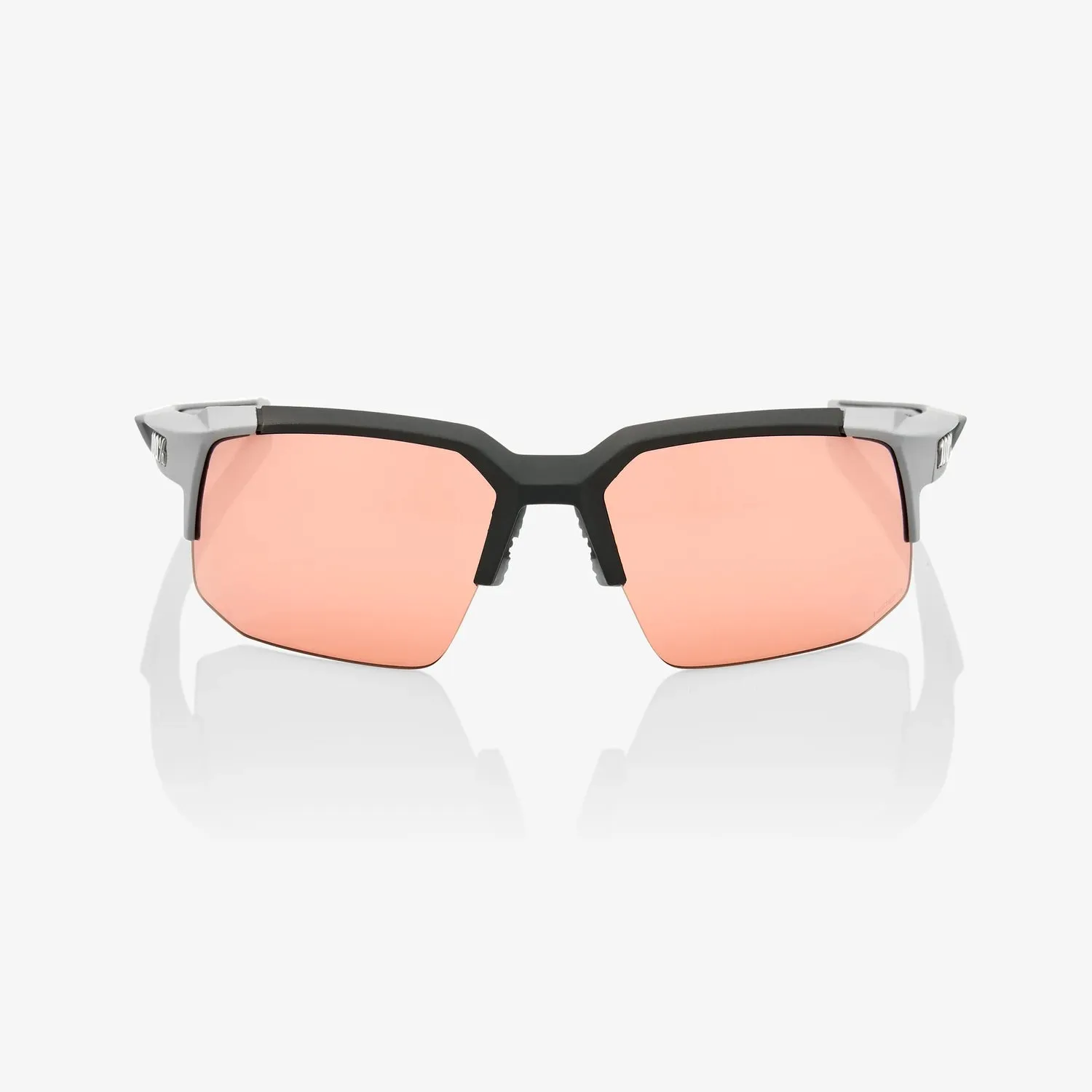 100% SPEEDCOUPE - Soft Tact Stone Grey - HiPER Coral Lens