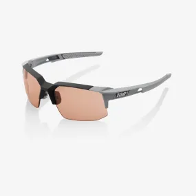 100% SPEEDCOUPE - Soft Tact Stone Grey - HiPER Coral Lens