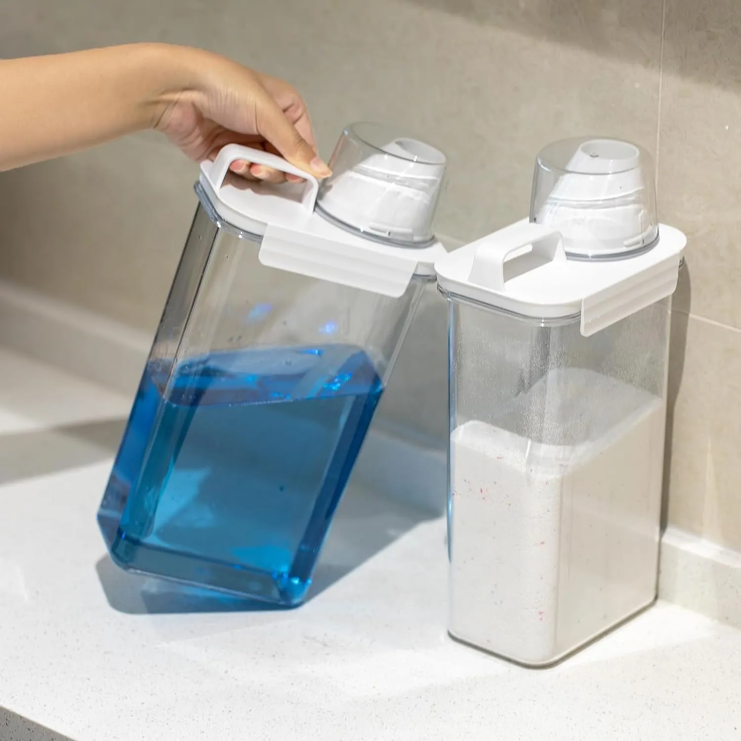 2 Pack Liquid Laundry Detergent Dispenser - 2300ML