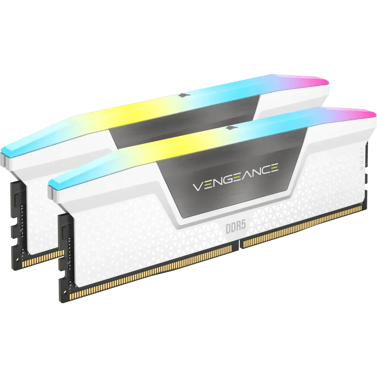 32GB (2x16GB) DDR5 5200MHz CL40 Corsair Vengeance White RGB RAM