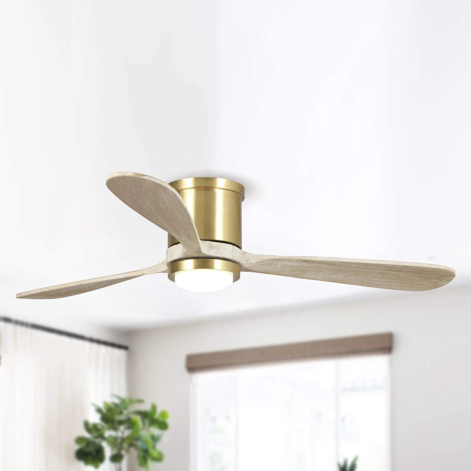 52" Mayna Smart Fan with LED Light and Remote Control