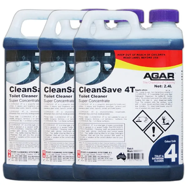 Agar CleanSave 4T Toilet Cleaner