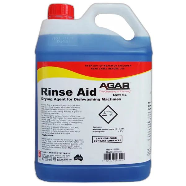 Agar Rinse Aid Drying Agent For Dishwashing Machine