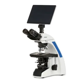 AmScope T720 Series Trinocular Compound Microscope   Koehler LED Illumination   10.5" Touchscreen 8MP Imaging System