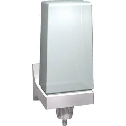 ASI 0355 Commercial Liquid Soap Dispenser, Surface-Mounted, Manual-Push, Plastic - 24 Oz