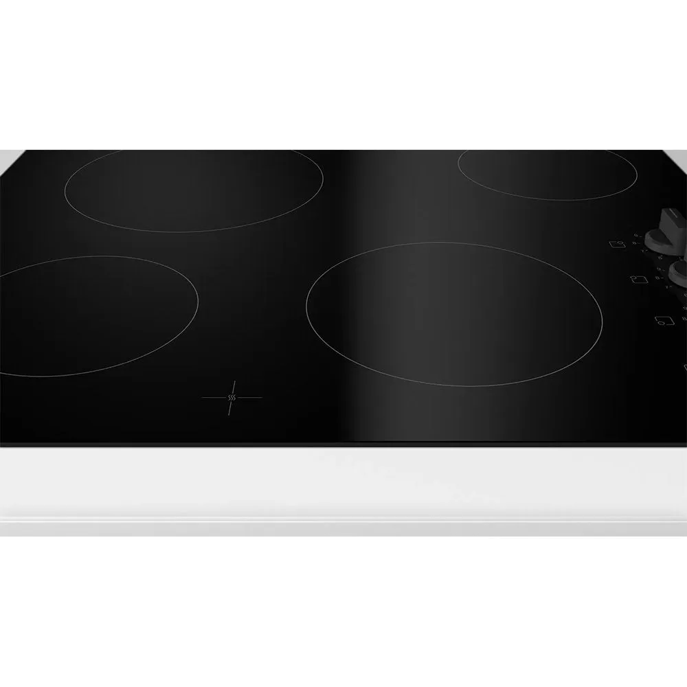 Bosch PKE611CA3E 59.2cm Wide Frameless Electric Ceramic Hob - Black