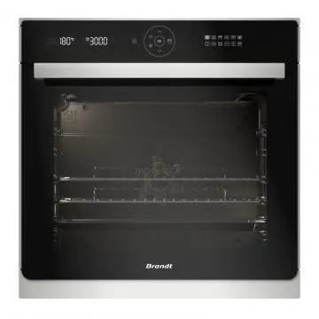 Brandt 73L Built-in Pyrolytic Oven BXP6577XS