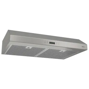 Broan Nutone BCDJ130SS Glacier 30" 450 Max Blower CFM 5.5 Sones Stainless Steel Under Cabinet Range Hood