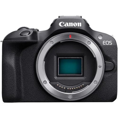 Canon EOS R100 Mirrorless Camera with 18-45mm Lens Package