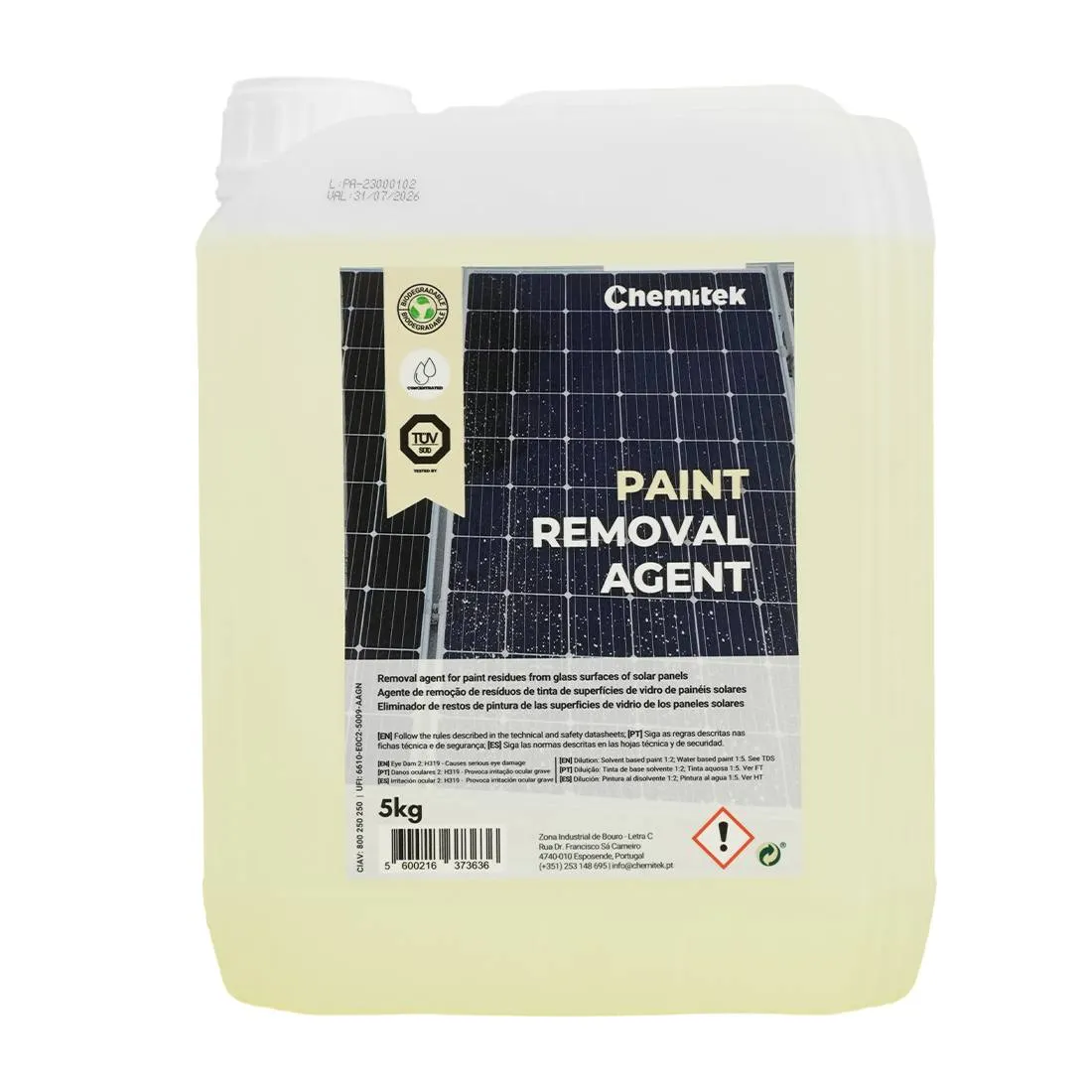 Chemitek Paint Removal Agent