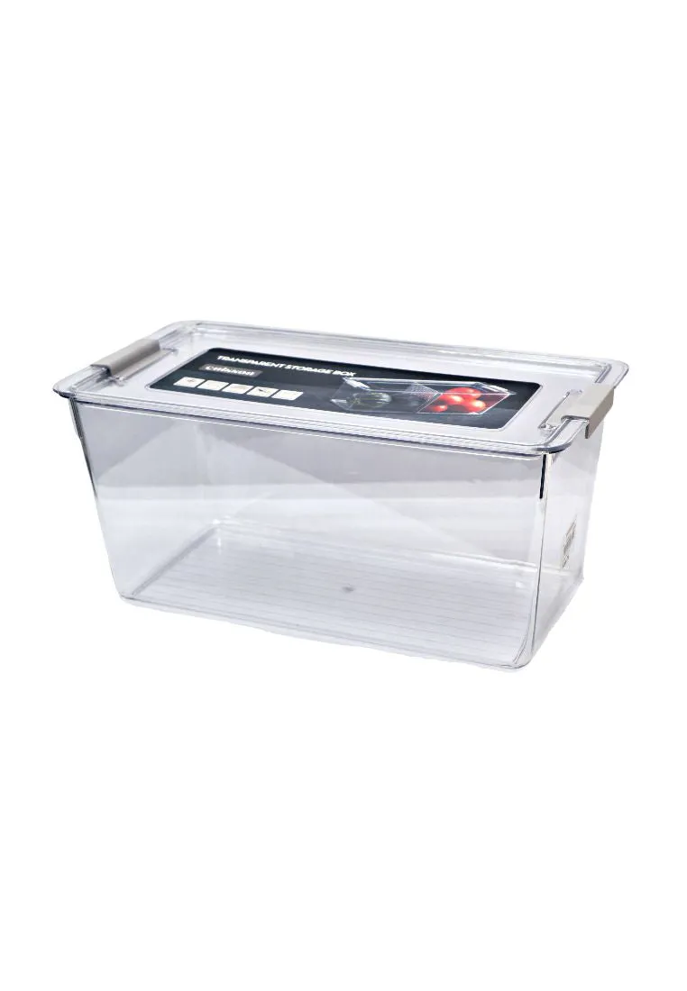 Cuisson PET Fridge Container with Lid 33 x 17 x 15cm