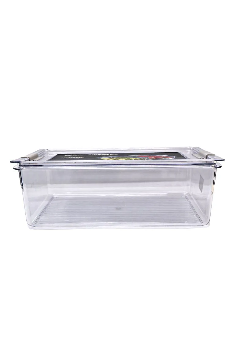 Cuisson PET Fridge Container with Lid 33 x 22 x 10cm