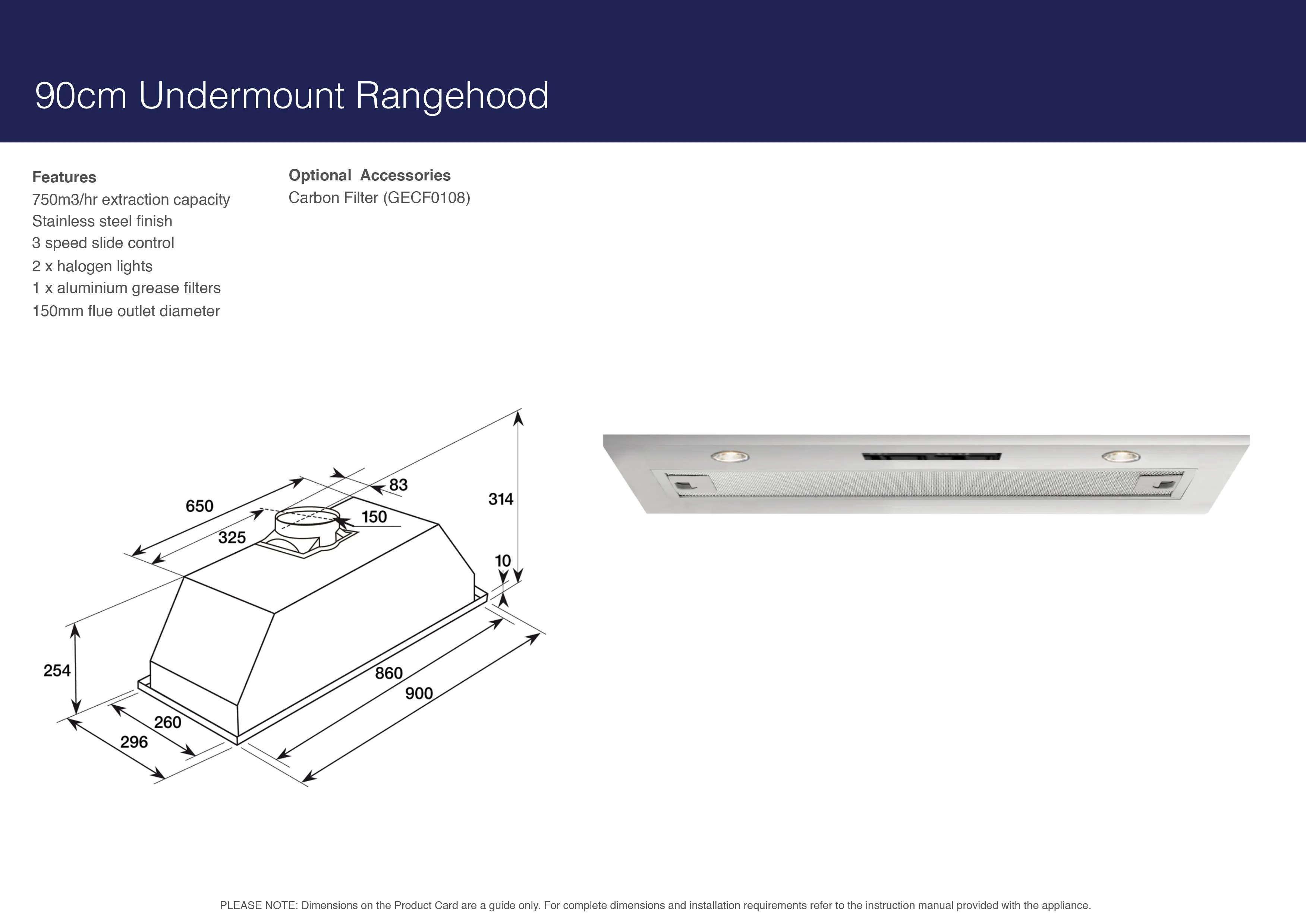 Euro Appliances x Euromaid  90cm Induction Package No. 3