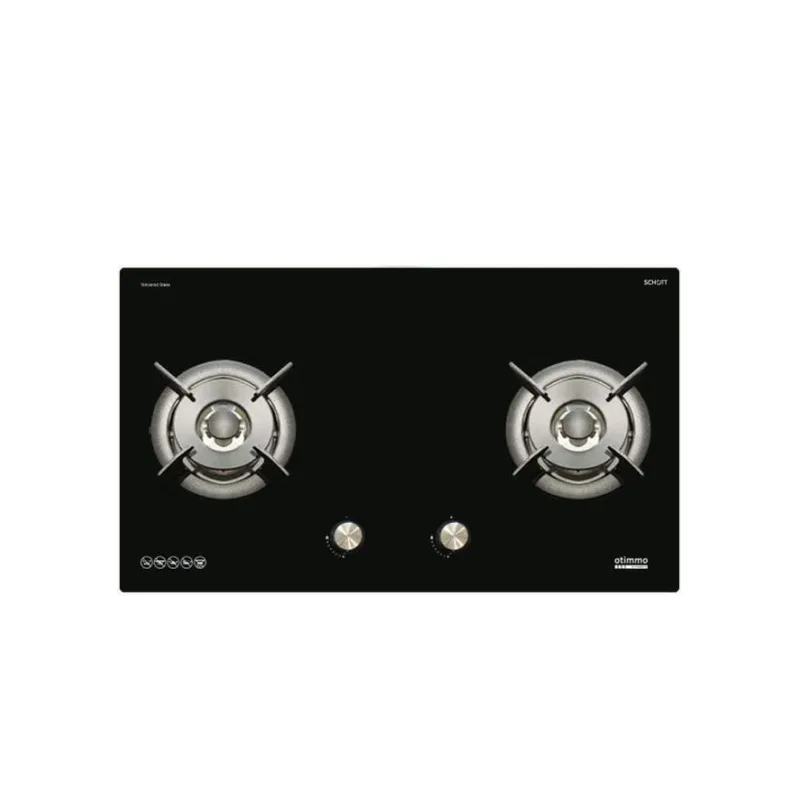 Europace ECH9148A 90cm Premium Inclined Hood   EBH6291S 2 Burner 90cm Gas Cooker Hob (Schott Glass)