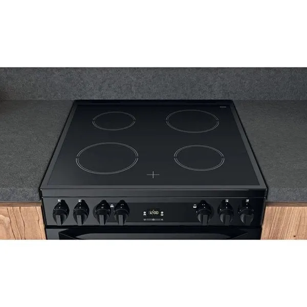 Hotpoint HDM67V92HCB UK Double cooker Black