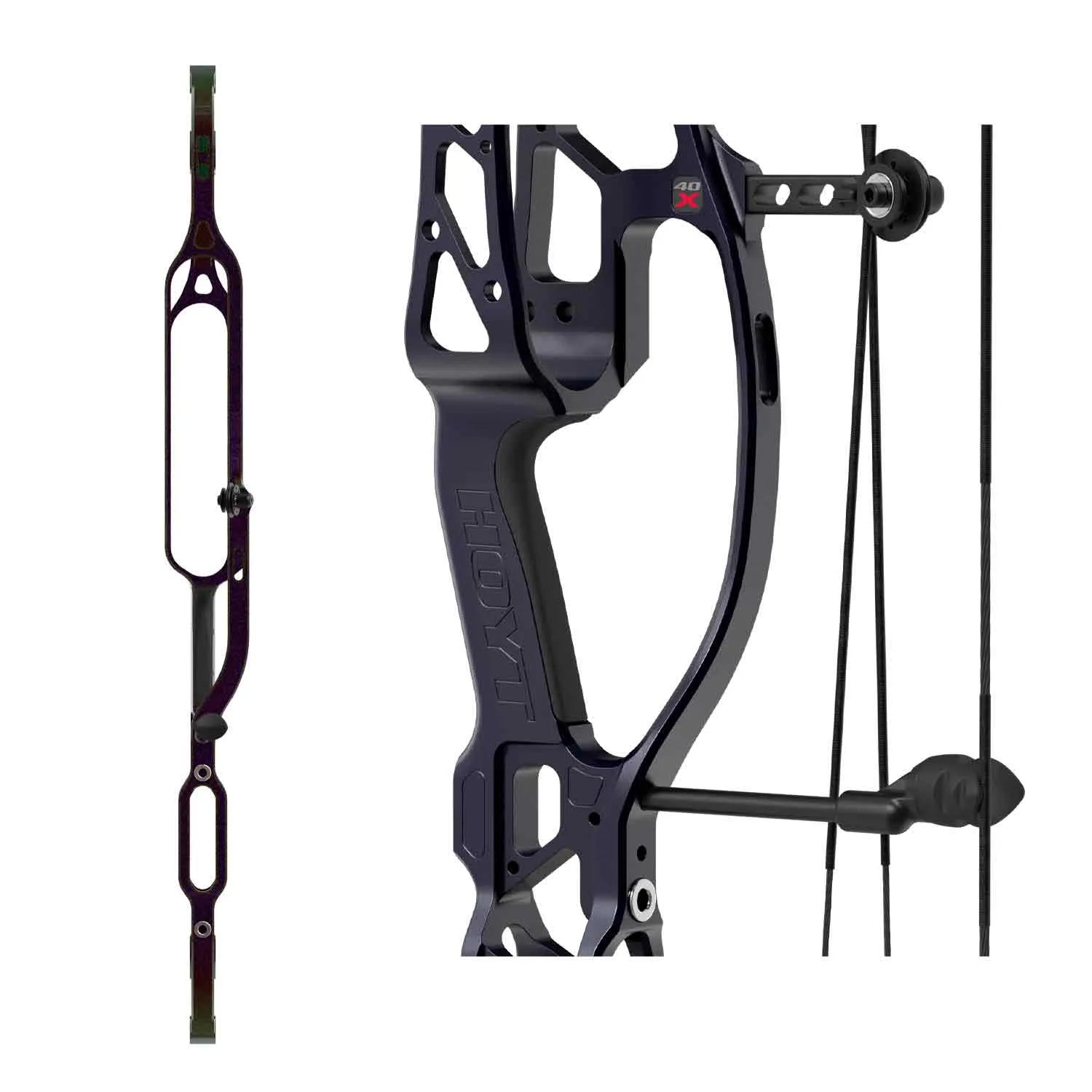 Hoyt Concept X 40 Compound Target Bow with High Gloss Limbs