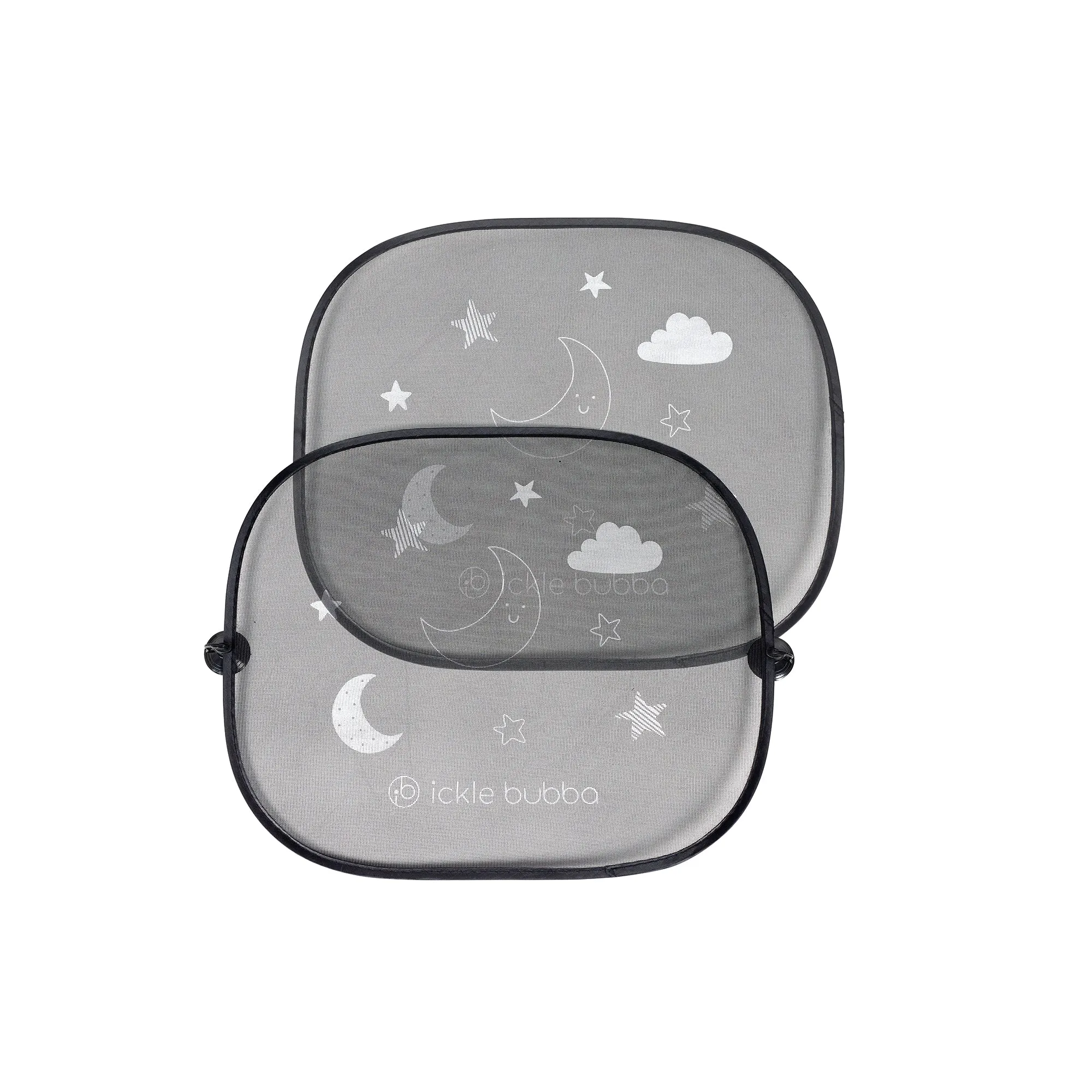 Ickle Bubba Stomp Luxe All-in-One I Size Travel System With Isofix Base (Stratus) Charcoal Grey on Silver