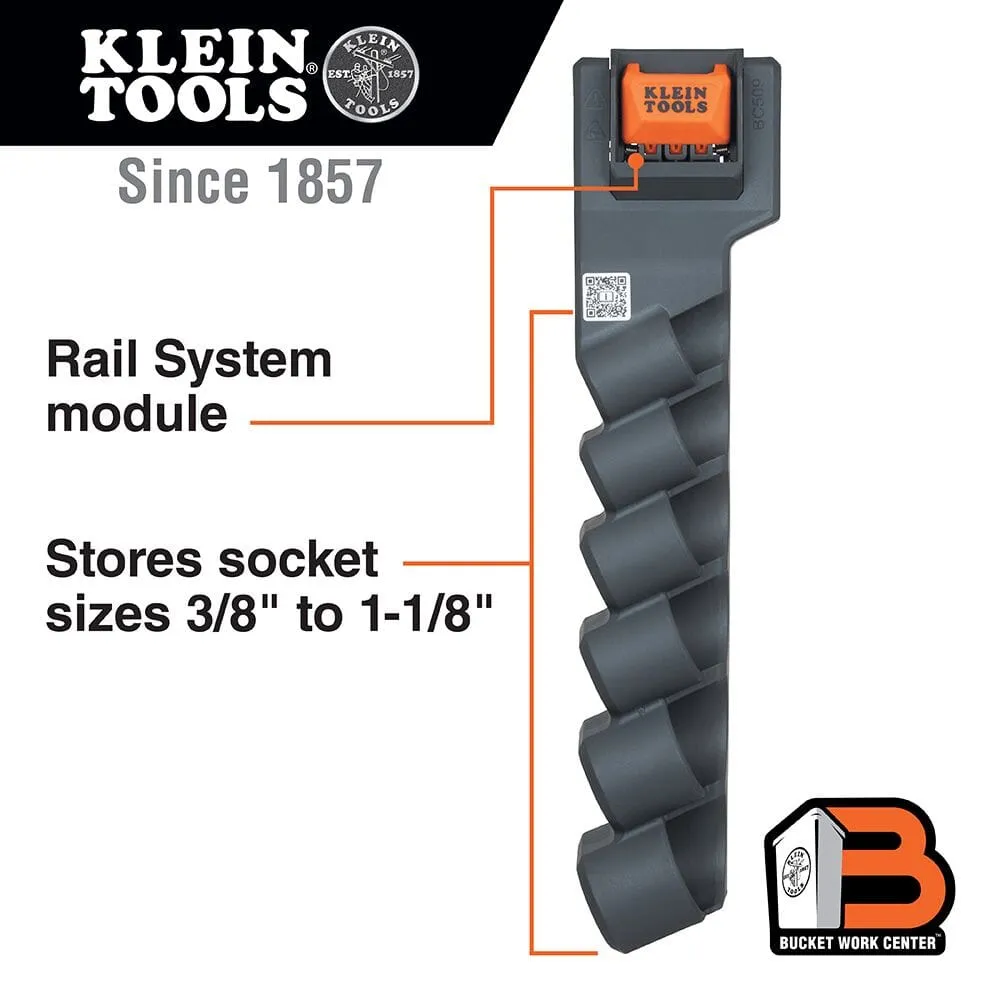 Klein Socket Storage Module, Rail System - BC509C