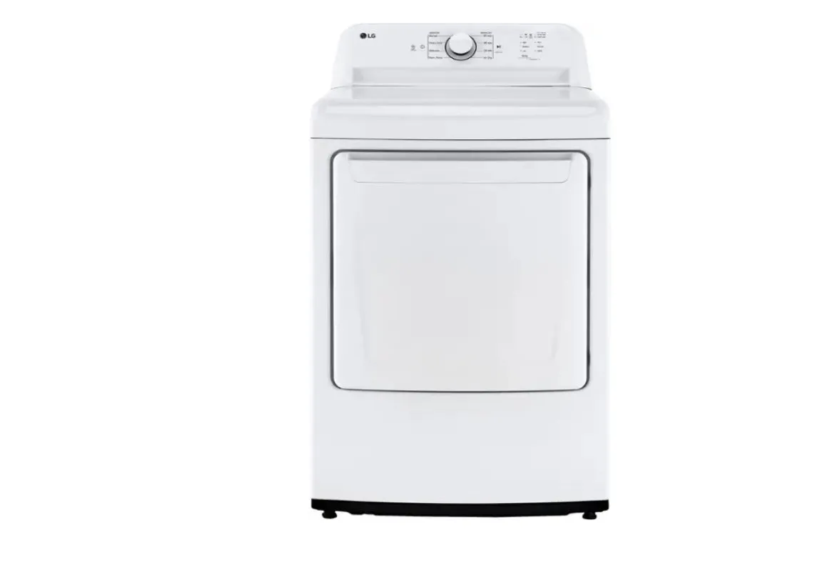 LG - 7.3 Cu. Ft. Electric Dryer with Sensor Dry - White
Model:DLE6100W