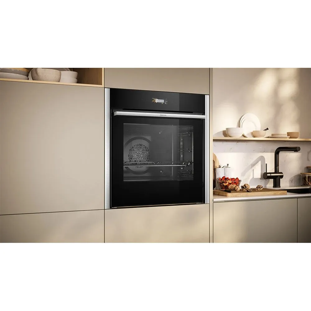 Neff N70 71L Built-In Electric Single Oven - Stainless Steel | B54CR71N0B