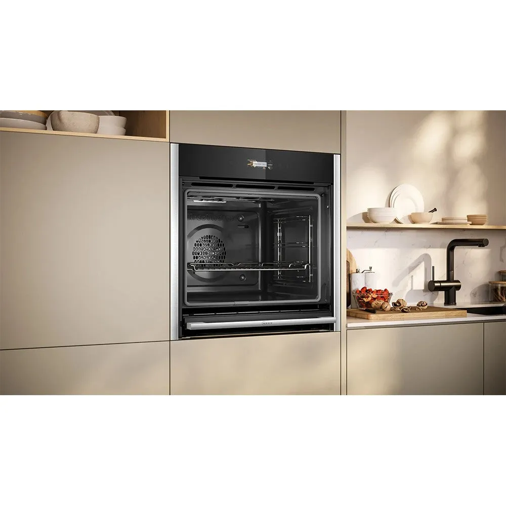 Neff N70 71L Built-In Electric Single Oven - Stainless Steel | B54CR71N0B