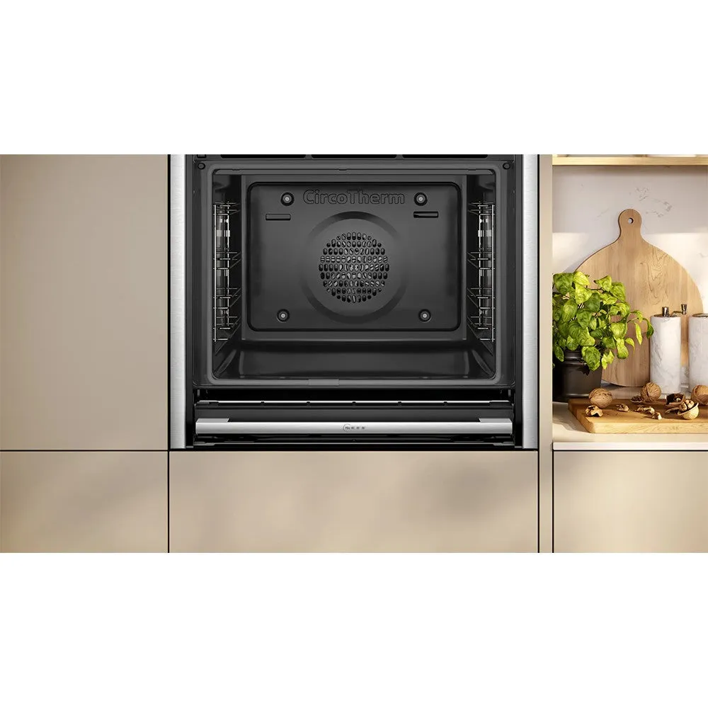 Neff N70 71L Built-In Electric Single Oven - Stainless Steel | B54CR71N0B