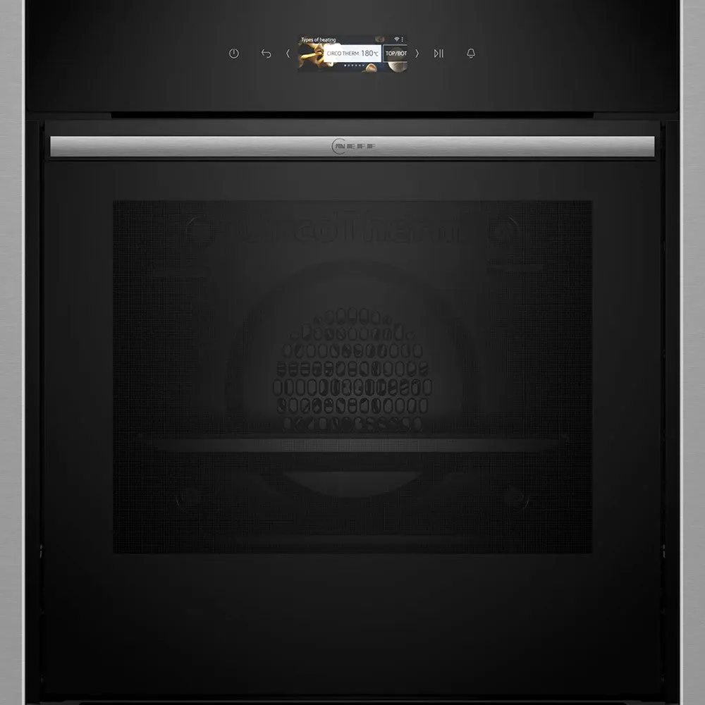 Neff N70 71L Built-In Electric Single Oven - Stainless Steel | B54CR71N0B