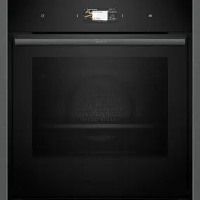 Neff N90 71L Built-In Electric Single Oven - Graphite Grey | B64CS71G0B