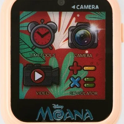 New - Girls' Disney Moana Interactive Smartwatch - Pink