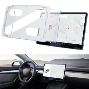 Tesla Model 3/Y 15'' Touchscreen Protector HD Clear Tempered Glass