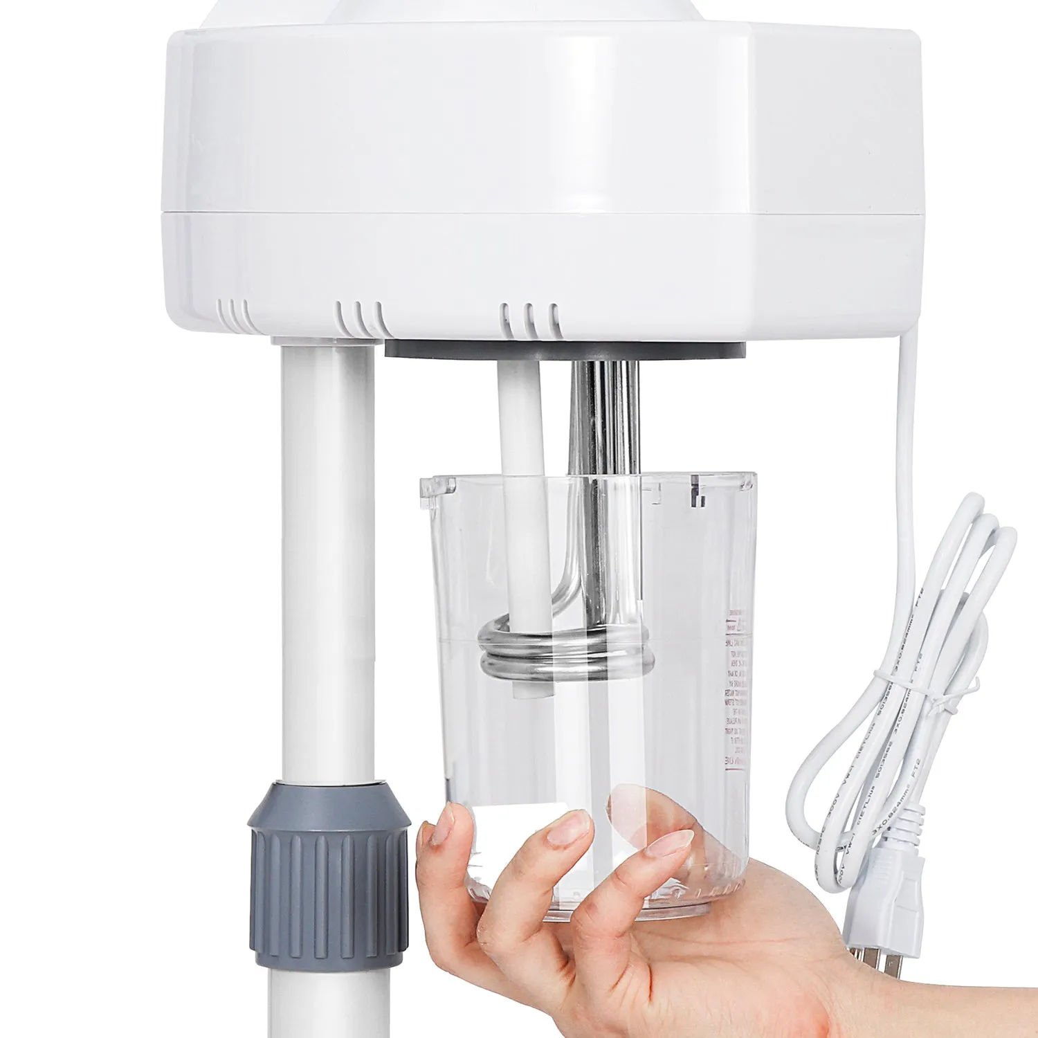 ZENY™ Facial Steamer On Wheels For Personal Home Salon Spa Skin Cleaning